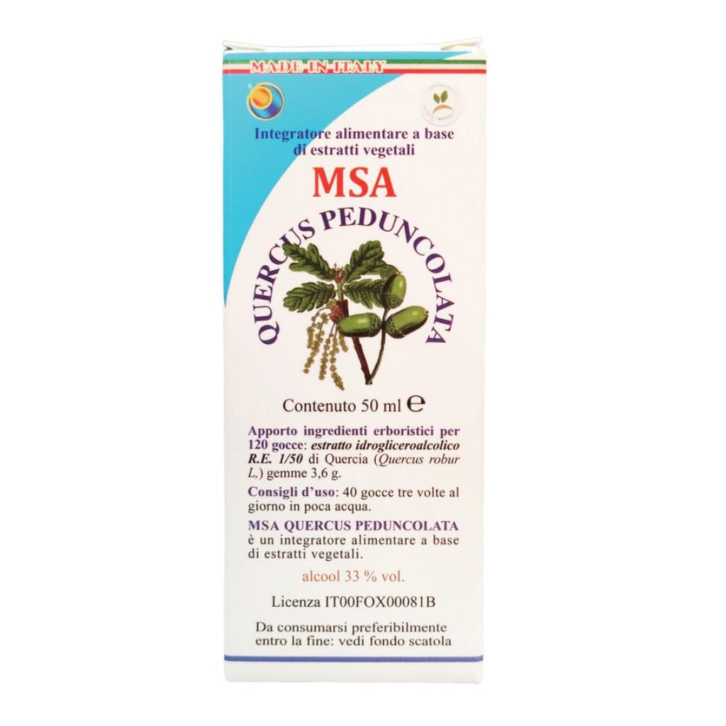 MSA QUERCUS PEDUNCOL 50 ML