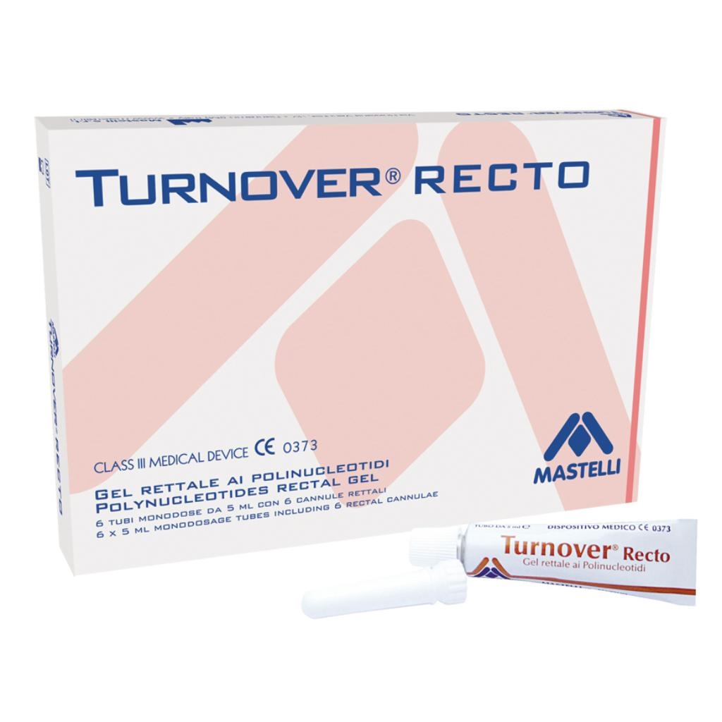 TURNOVER RECTO GEL RETTALE 6 TUBI DA 5 ML