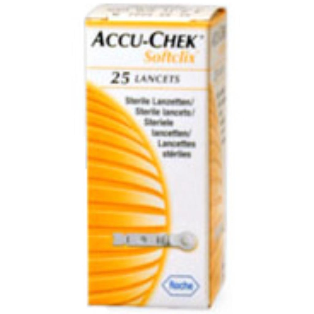 LANCETTE PUNGIDITO ACCU-CHEK SOFTCLIX 25 PEZZI