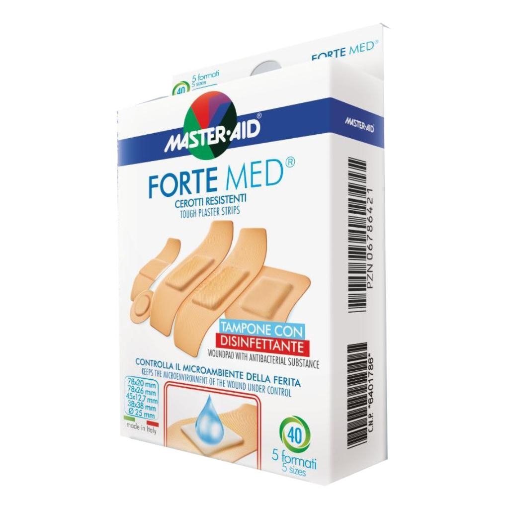 CEROTTO MASTER-AID FORTE MED 2 FORMATI 20 PEZZI