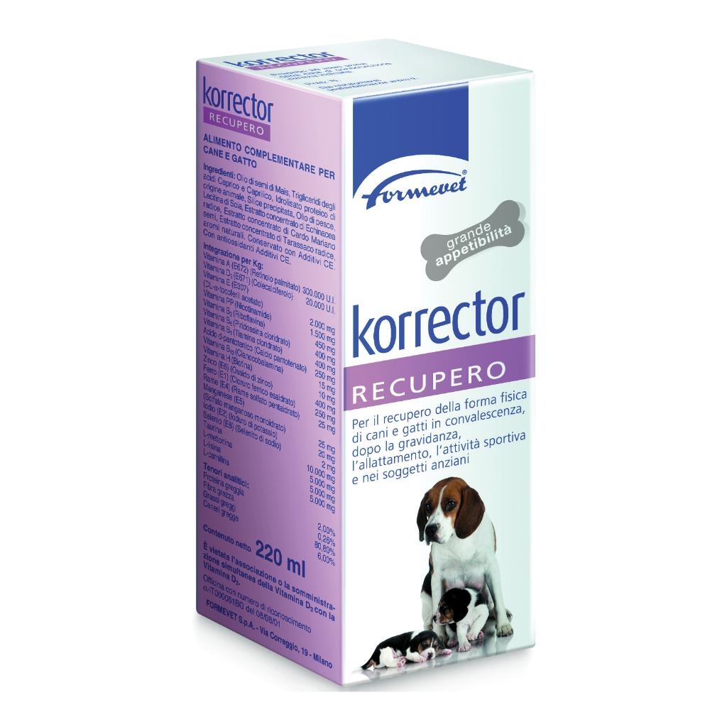 KORRECTOR RECUPERO FLACONE 220 ML