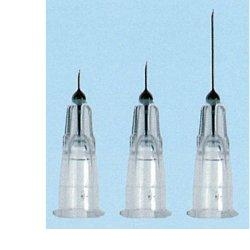 AGO PER MICROINIEZIONE GAUGE30 DIAMETRO 0,30X6 INDICATO PER TERAPIE SCLEROSANTI CONO LUER SCATOLA 100 PEZZI