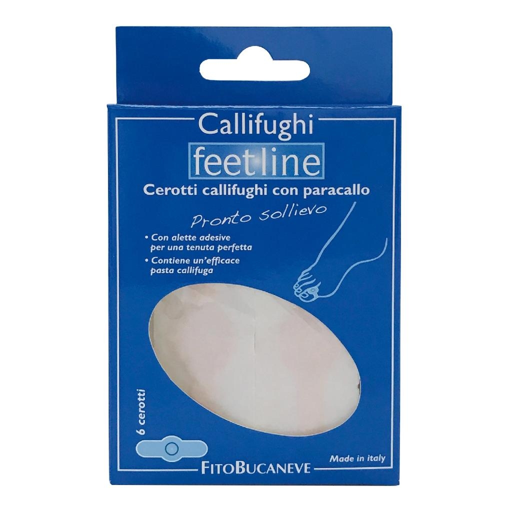 CEROTTO CALLIFUGO FEETLINE CON PARACALLI 6 PEZZI