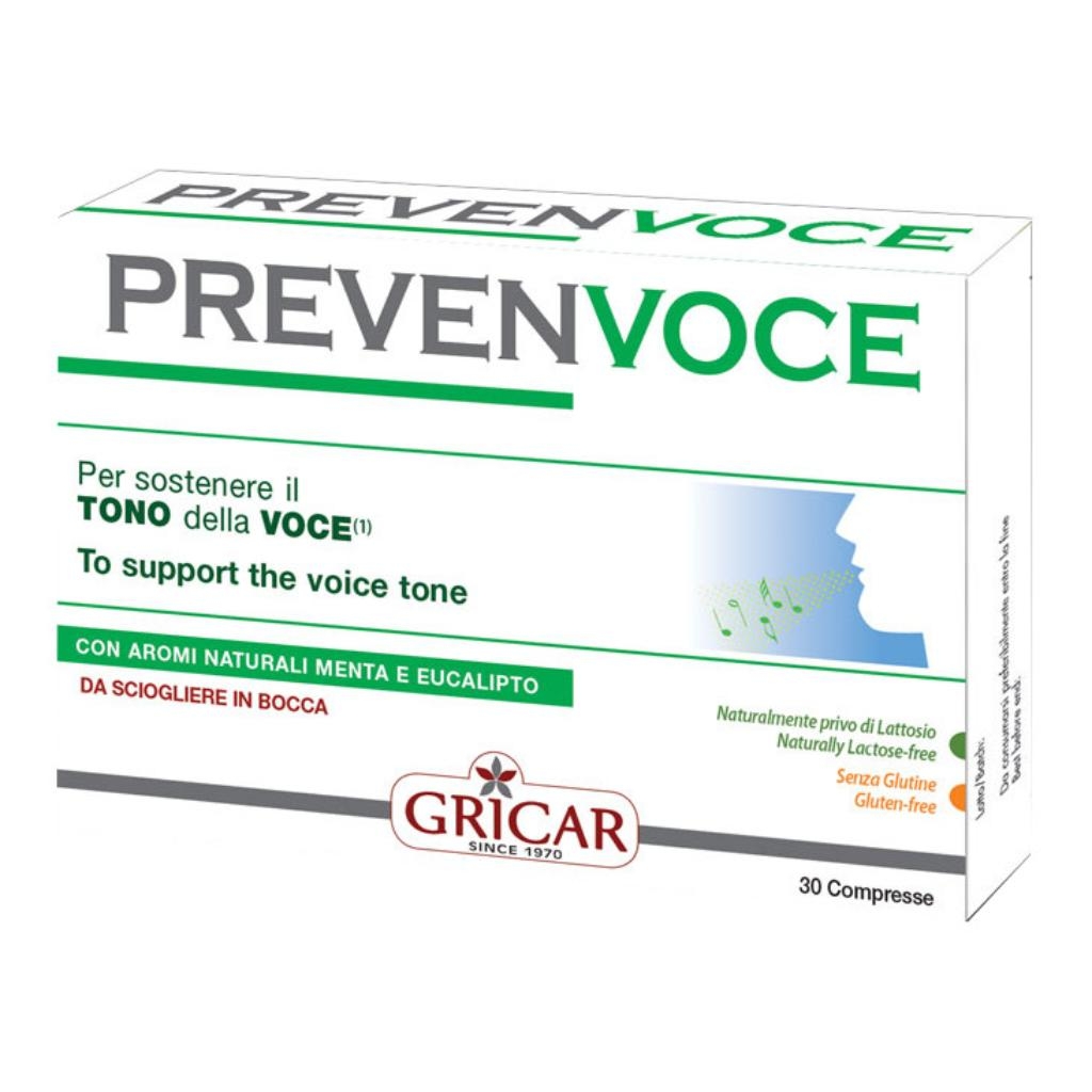 PREVENVOCE MENTA EUCALIPTO 30 TAVOLETTE