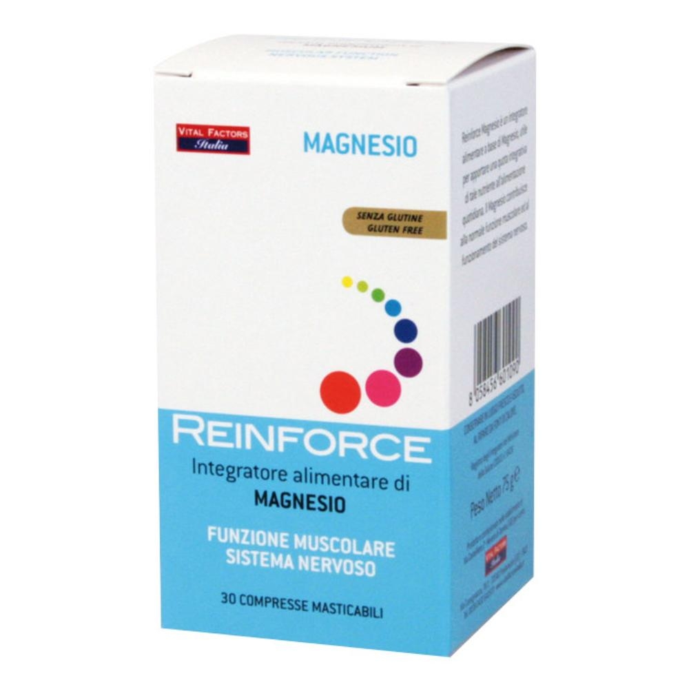 REINFORCE MAGNESIO 30 COMPRESSE MASTICABILI