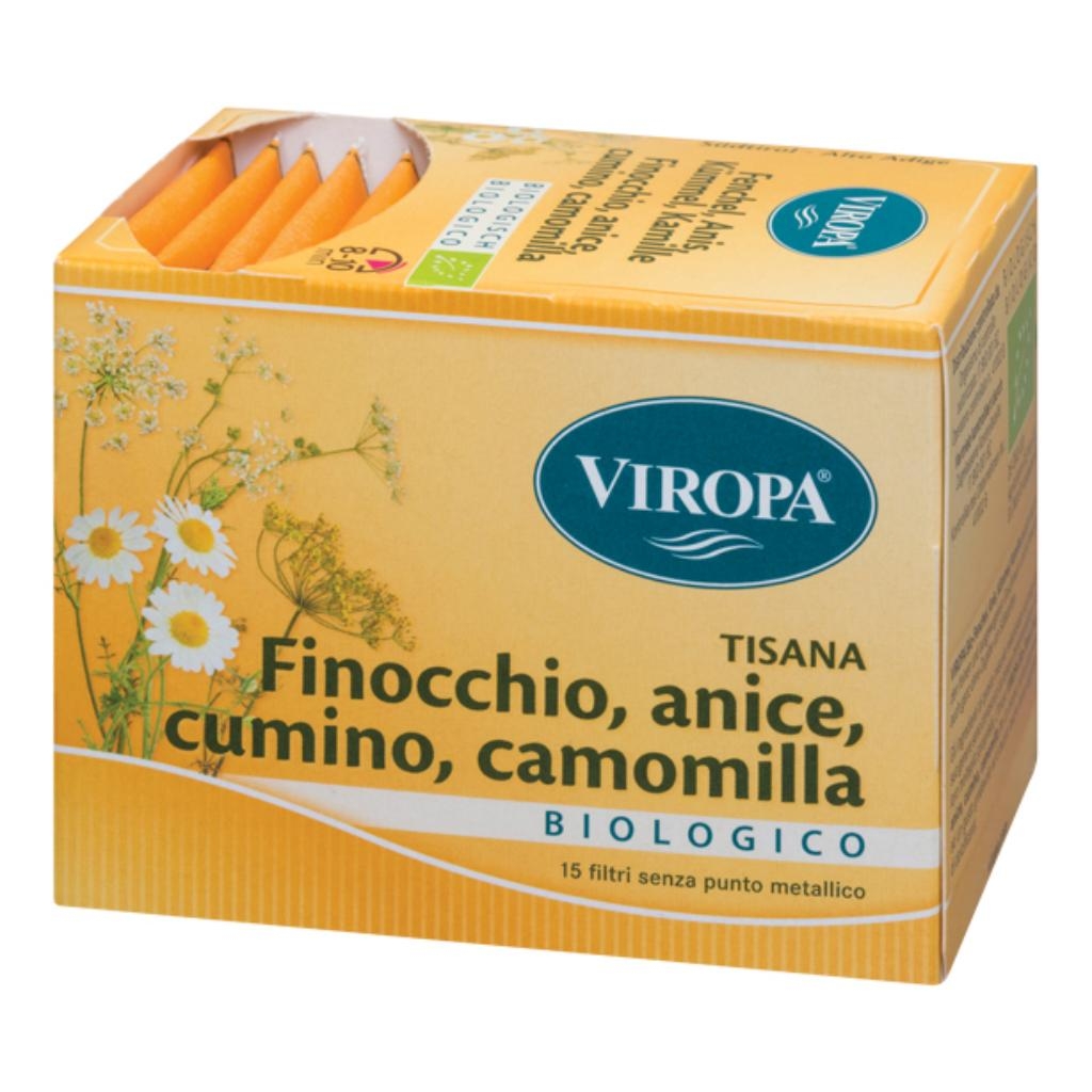 VIROPA FINOCCHIO/CUMINO/ANICE/CAMOMILLA BIO 15 BUSTINE