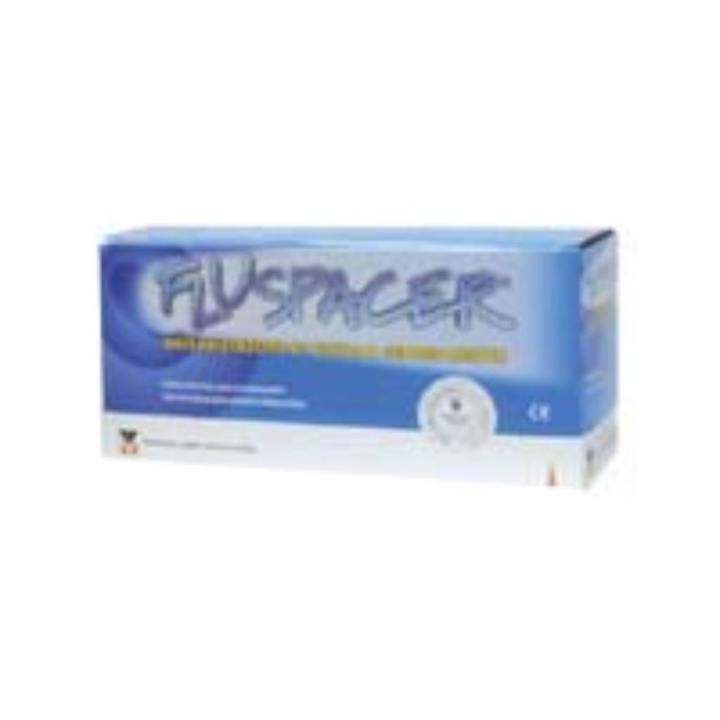 FLUSPACER DISTANZIATORE AEROSOL TRASPARENTE 310 ML CON MASCHERINA IN GOMMA TERMOPLASTICA FLESSIBILE