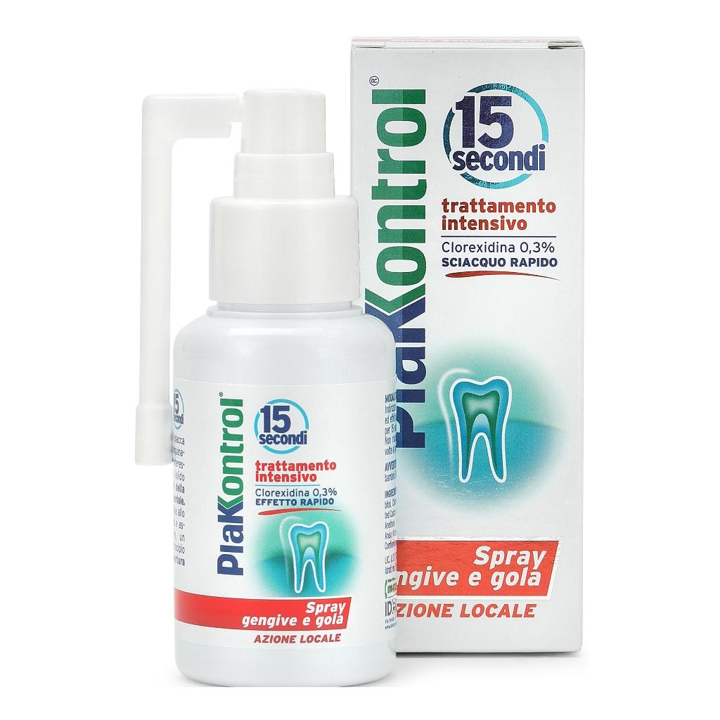 PLAKKONTROL 15 SECONDI COLLUTORIO SPRAY 50 ML