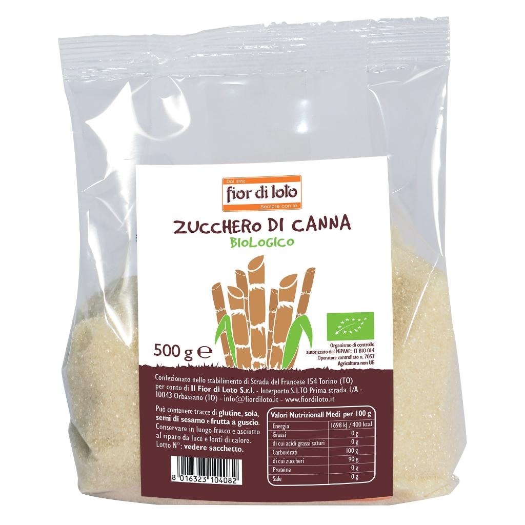 ZUCCHERO DI CANNA BIO 500 G