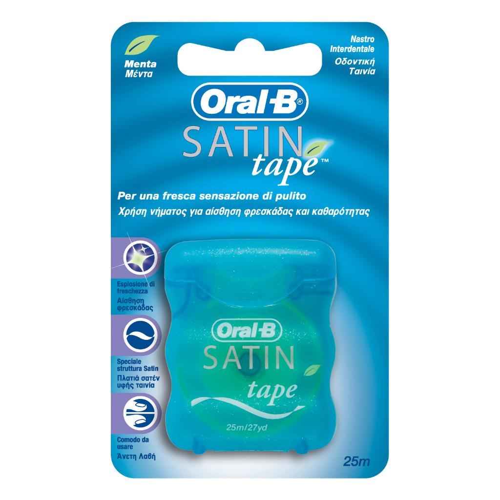 ORALB SATIN TAPE FILO INTERDENTALE 25 METRI