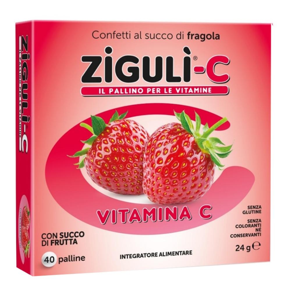 ZIGULI C FRAGOLA 40 CONFETTI 24 G