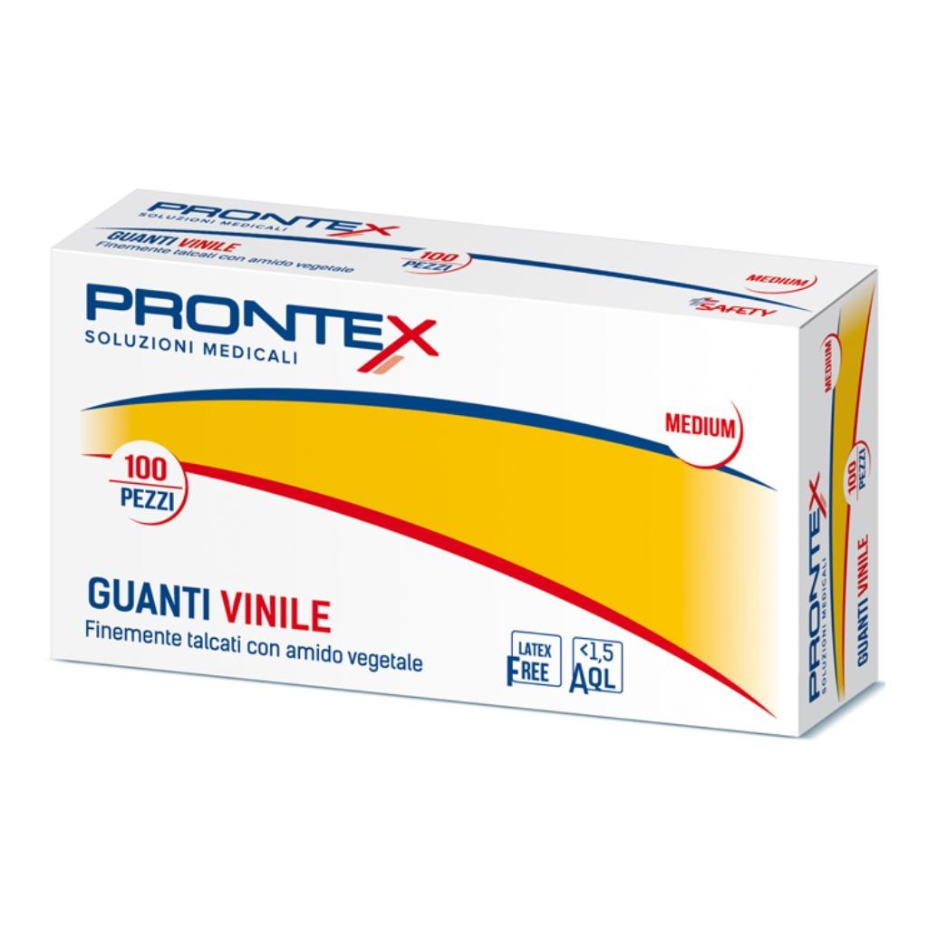 GUANTO PRONTEX VINILE GRANDE 100 PEZZI