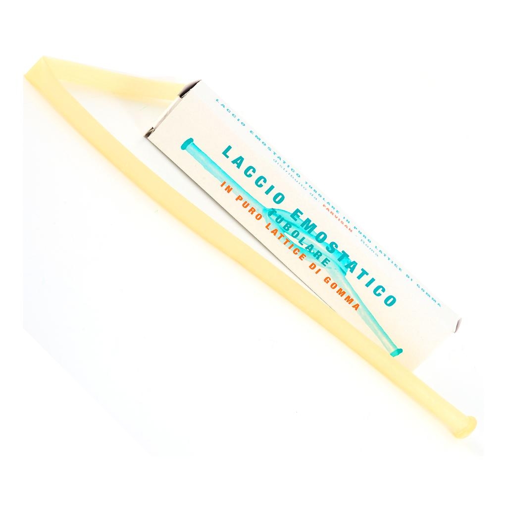 LACCIO EMOSTATICO TUBOLARE. CONFEZIONE SINGOLA