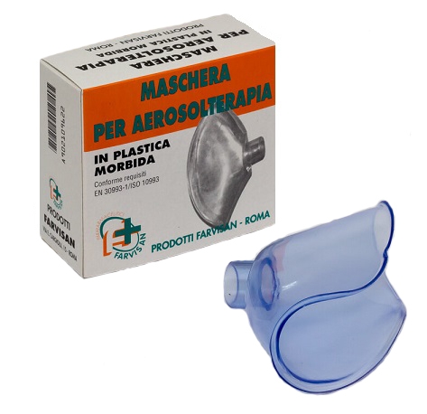 MASCHERA MORBIDA. RICAMBIO PER AEROSOLTERAPIA