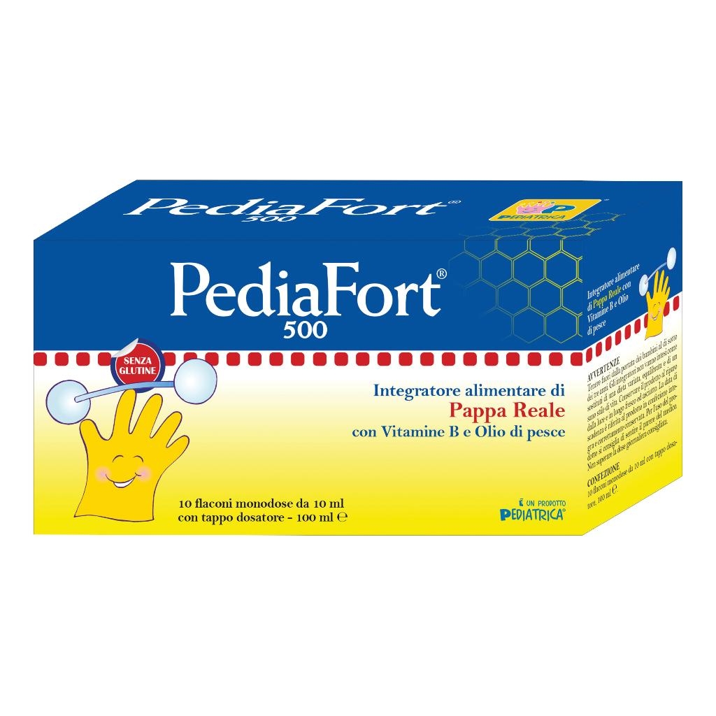 PEDIAFORT 500 10 FLACONI
