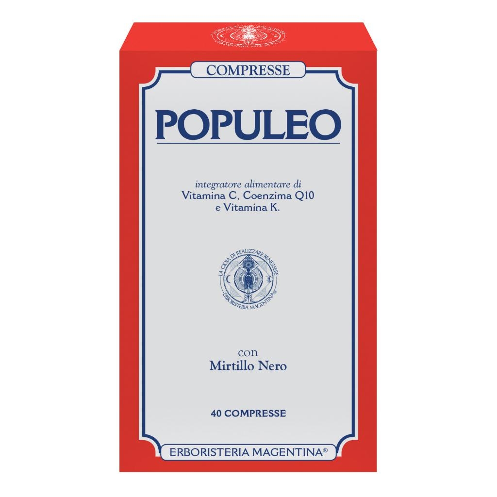POPULEO COMPRESSE 40 COMPRESSE