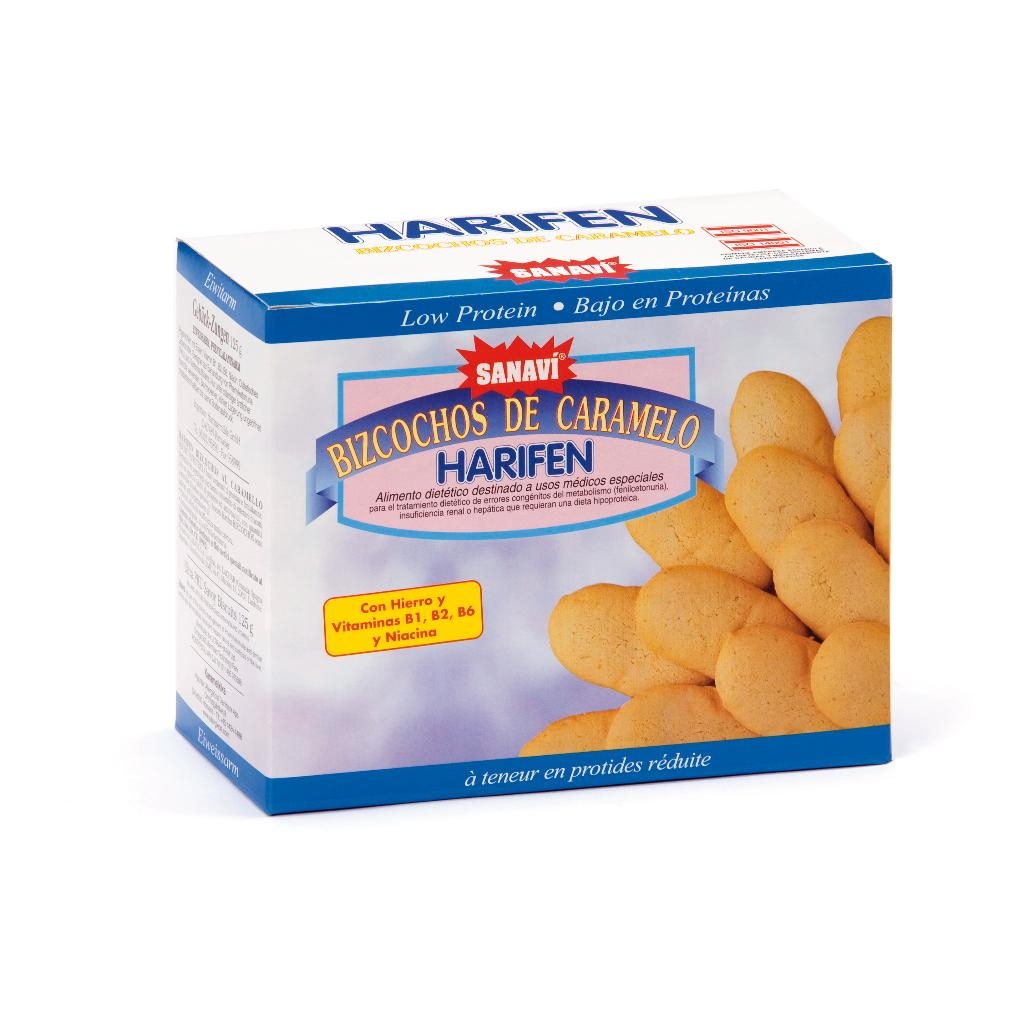 HARIFEN BISCOTTI CARAMELLO 125 G