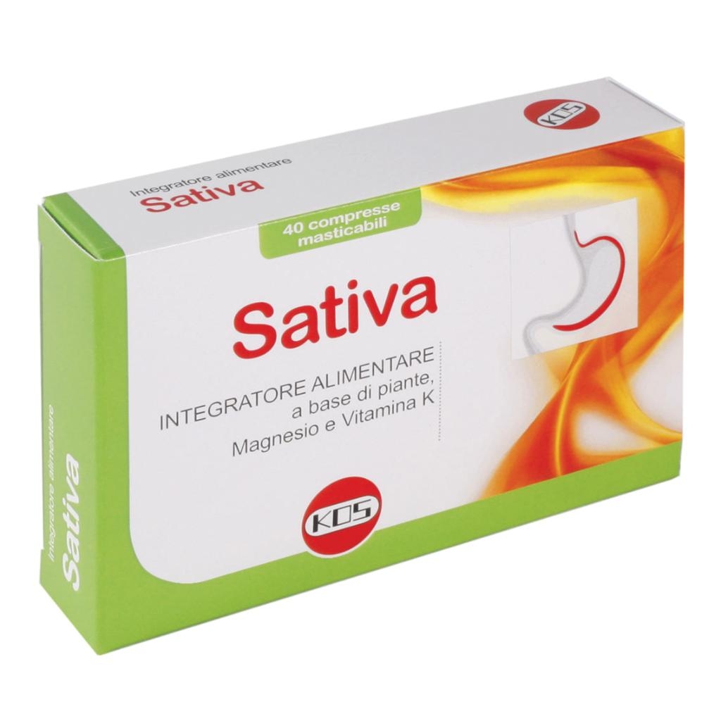 SATIVA 40 COMPRESSE MASTICABILI