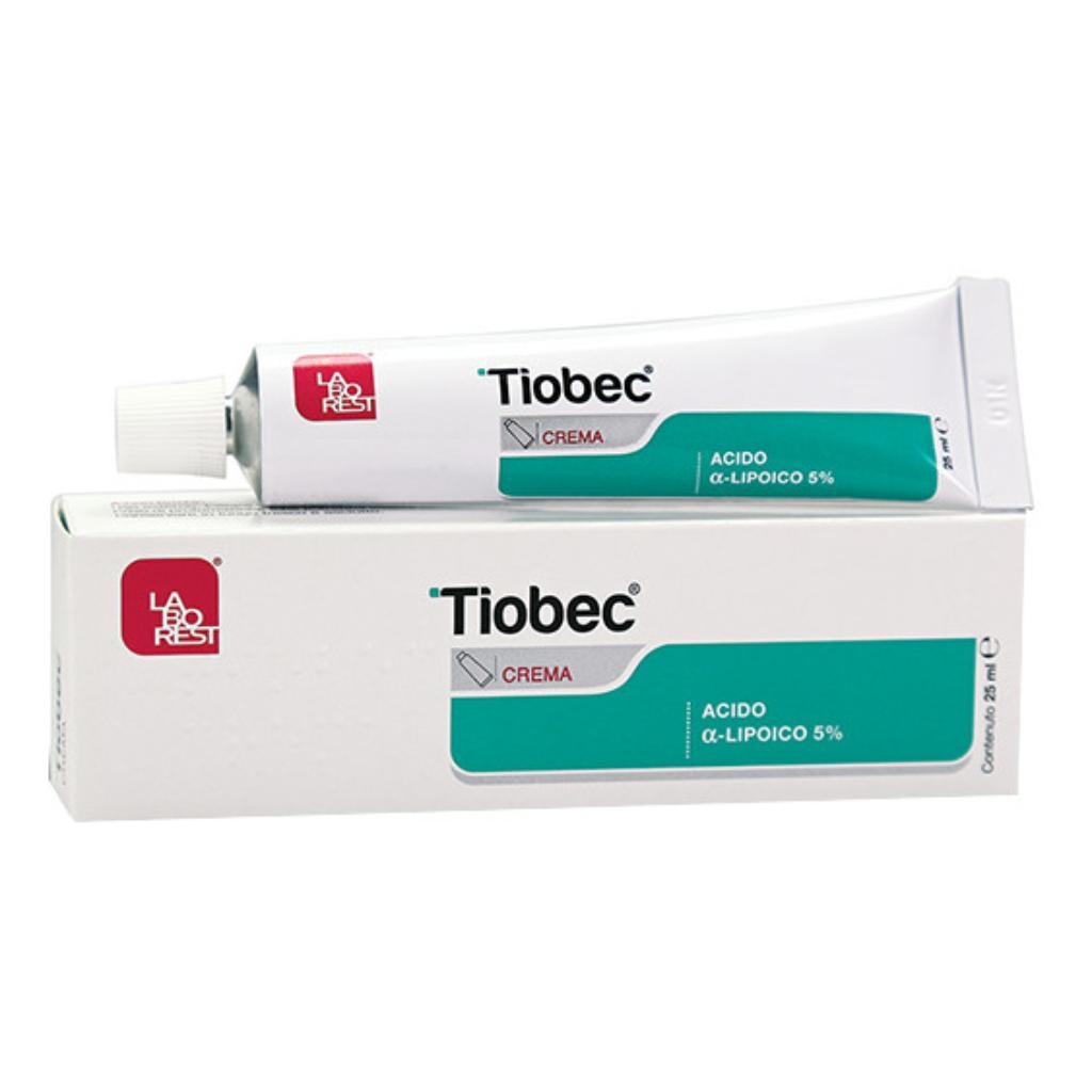 TIOBEC CREMA ACIDO LIPOICO 5% 25 ML