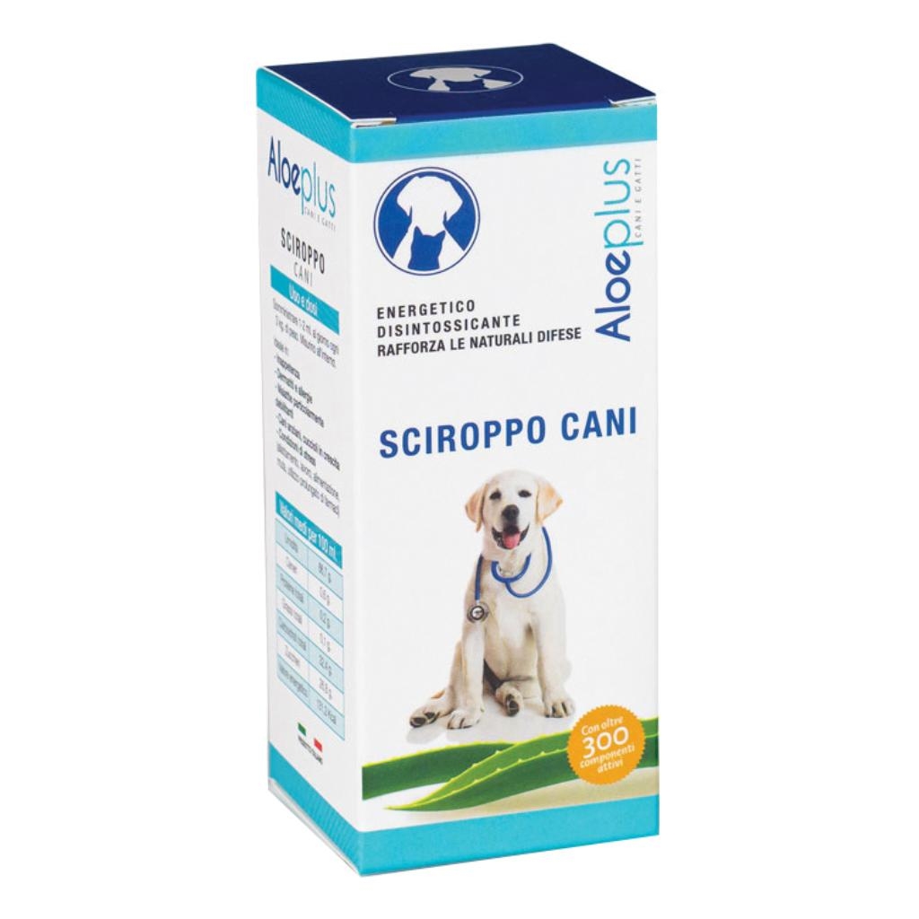 ALOEPLUS SCIROPPO 150 ML CANI