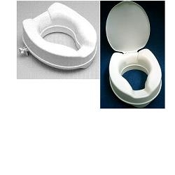 RIALZO WC CON BIDET CON COPERCHIO ALTEZZA 10 CM