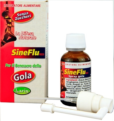 SINEFLU RED SENZA ZUCCHERO SPRAY GOLA 30 ML