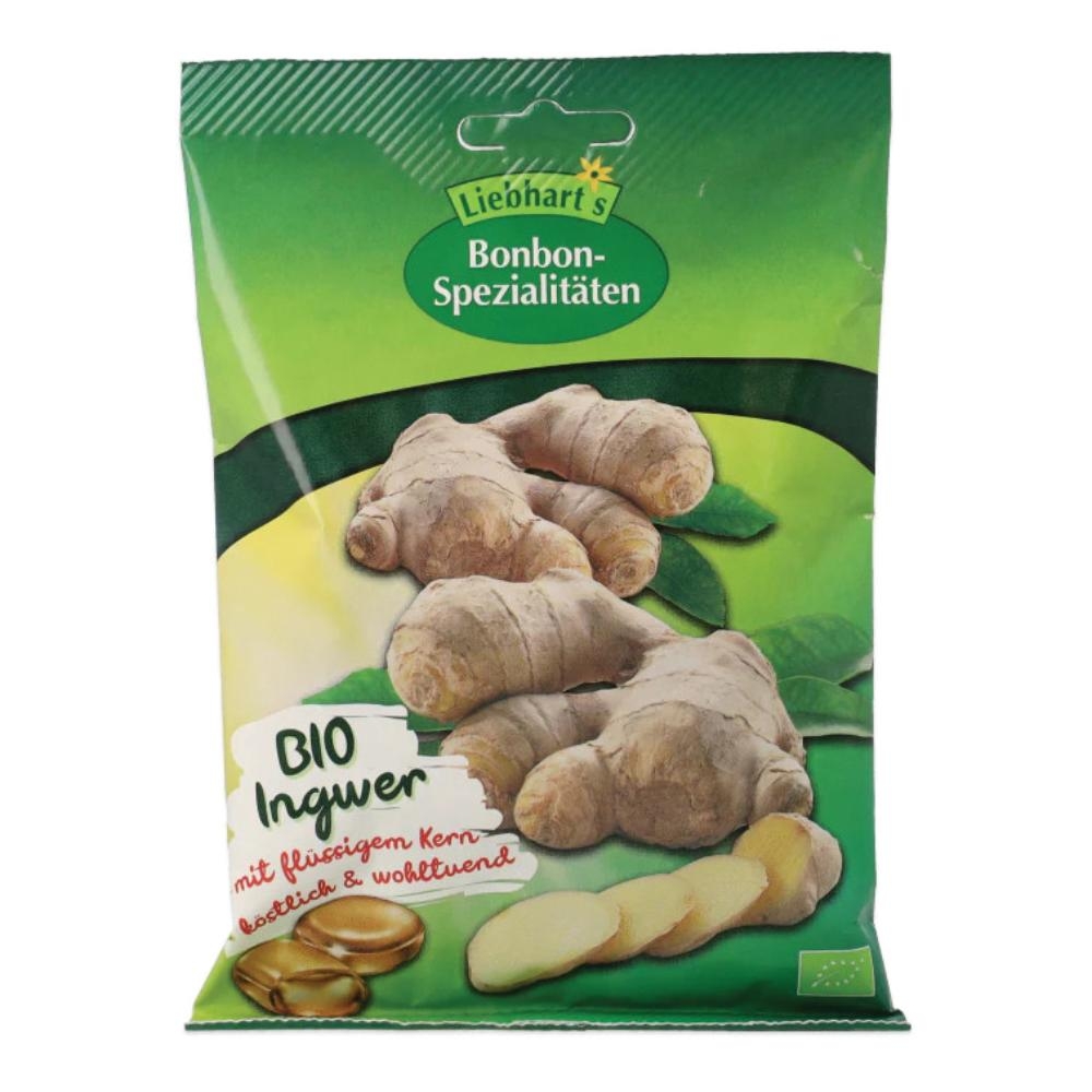 BONBONS ZENZERO BIO 100 G 18 CARAMELLE RIPIENE