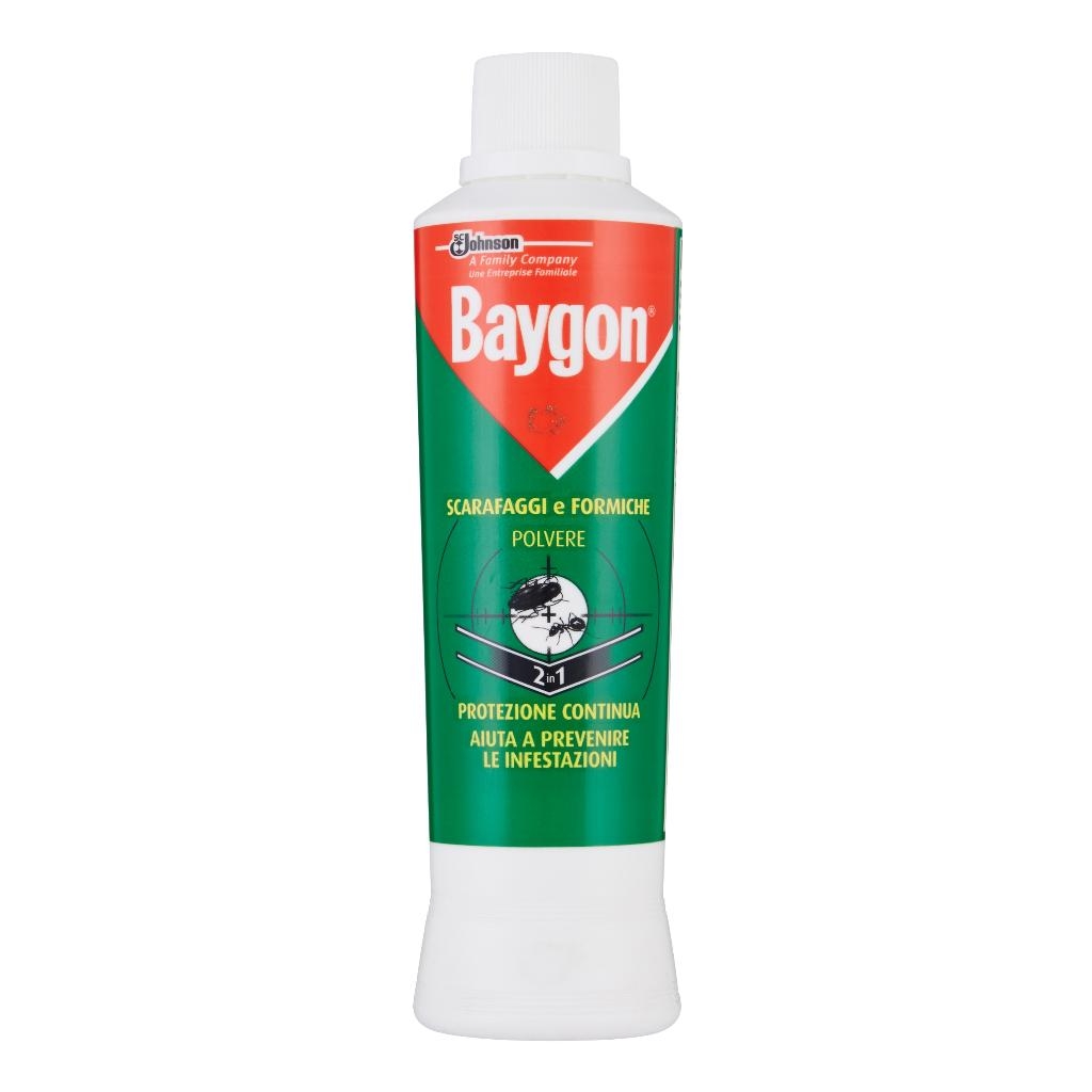 BAYGON SCARAFAGGI/FORMICHE POLVERE GRANI 250 G