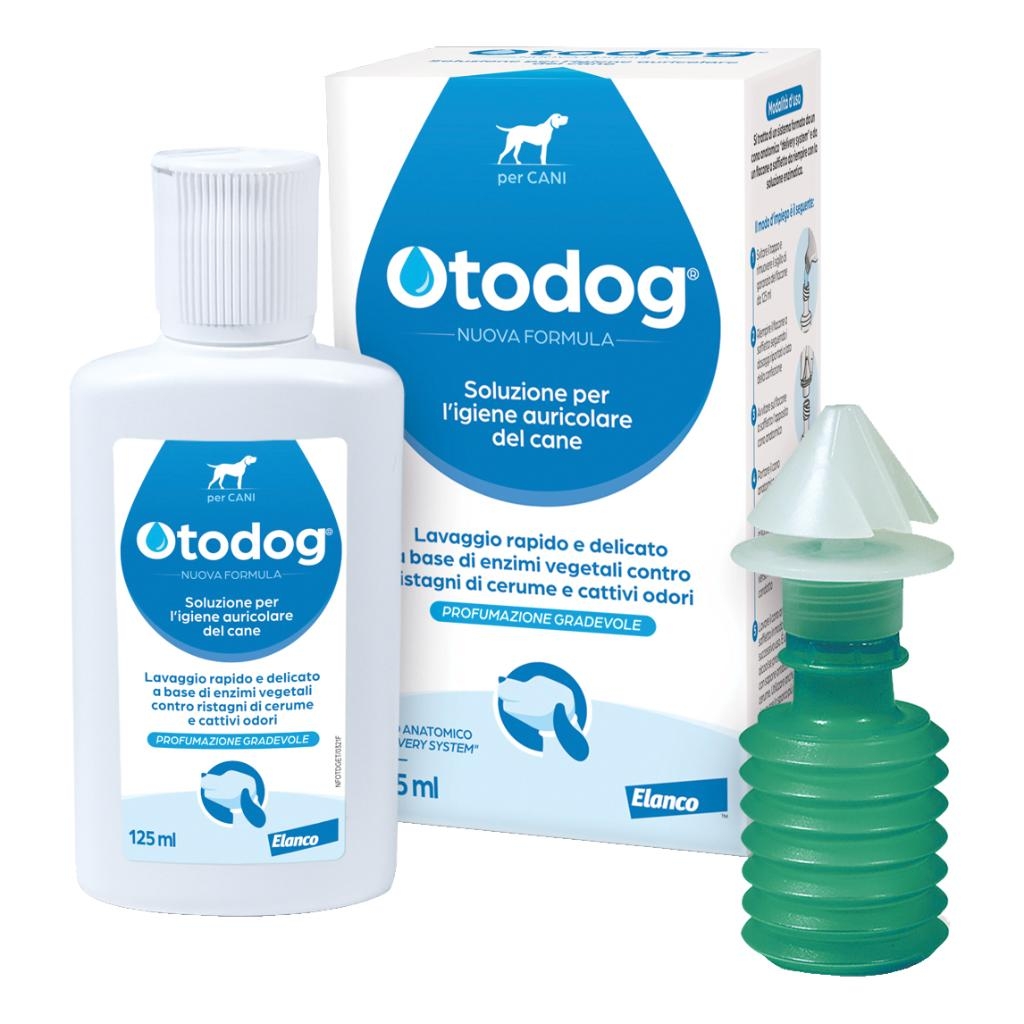 OTODOG FLACONE 125 ML + FLACONE A SOFFIETTO DA 25 ML CON APPLICATORE ANATOMICO