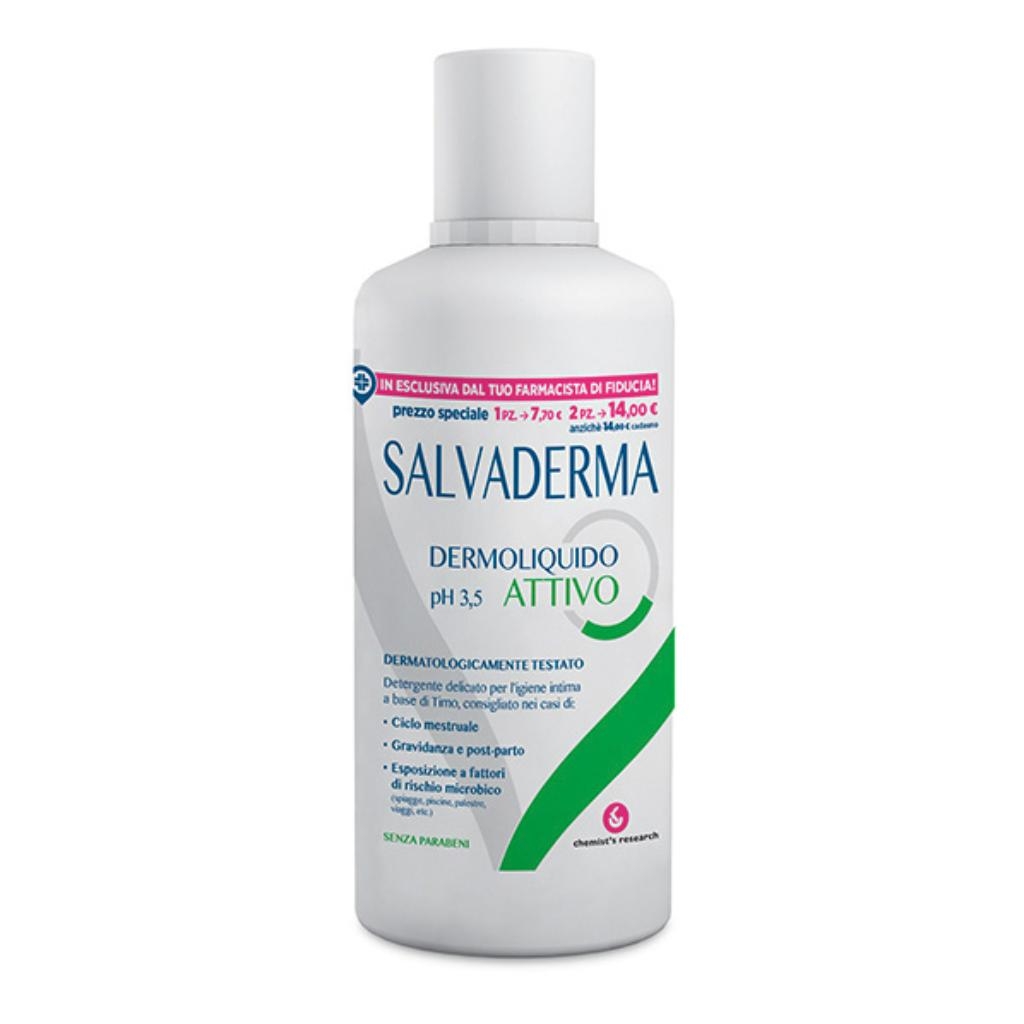 SALVADERMA DERMOLIQUIDO ATTIVO PH 3,5 250 ML