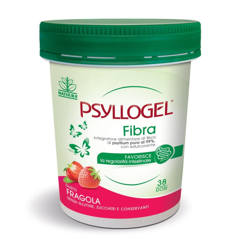 PSYLLOGEL FIBRA FRAGOLA VASO 170 G