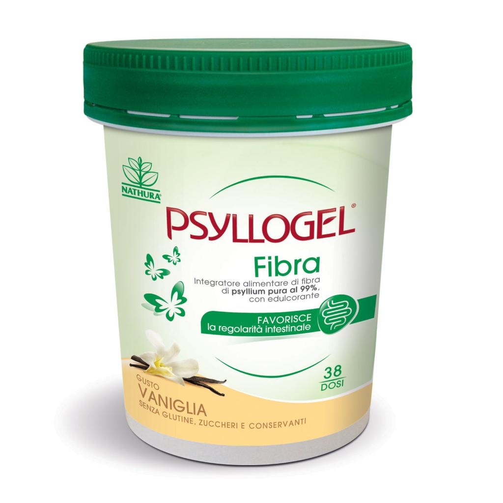 PSYLLOGEL FIBRA VANIGLIA VASO 170 G