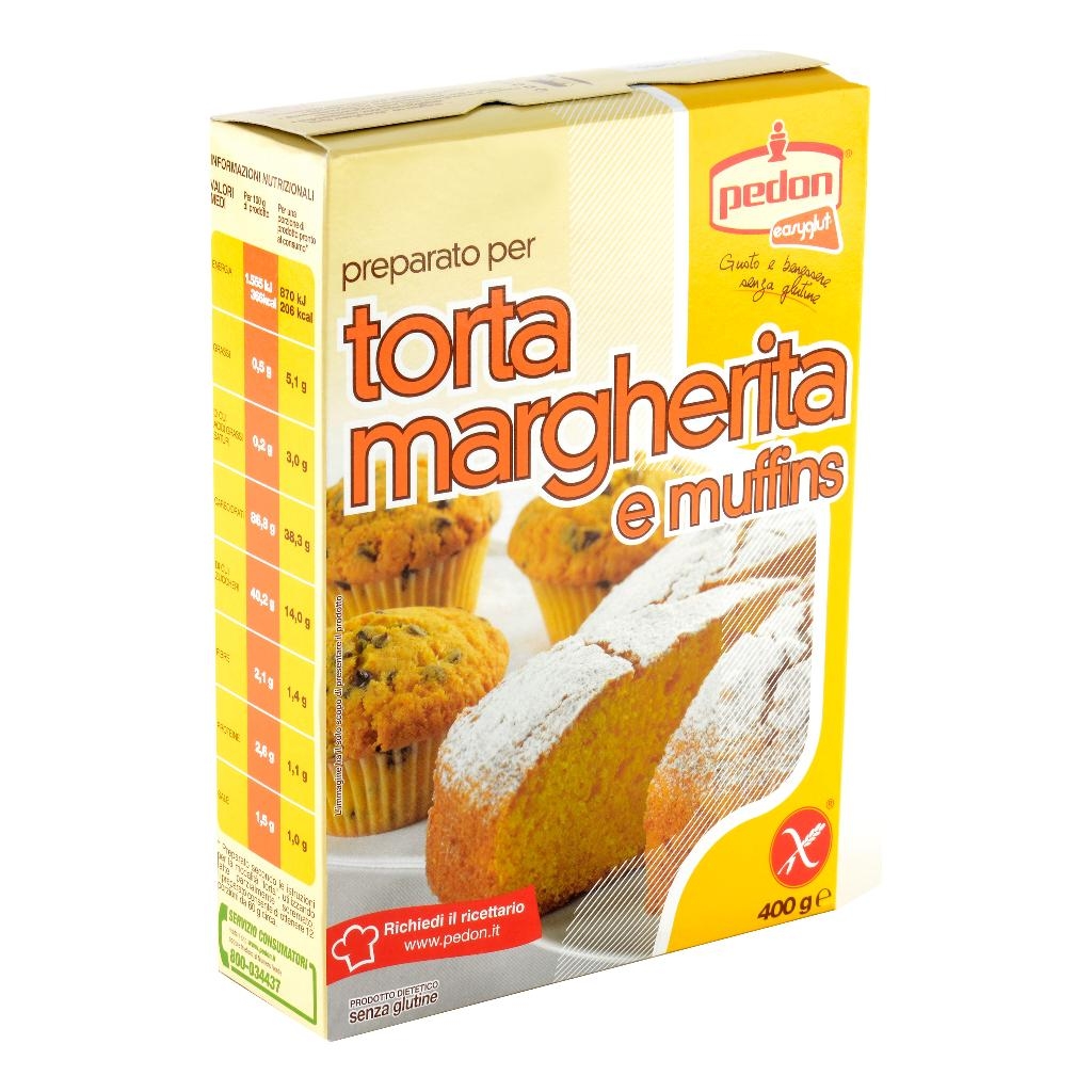 EASYGLUT PREPARATO TORTA MARGHERITA E MUFFINS 400 G