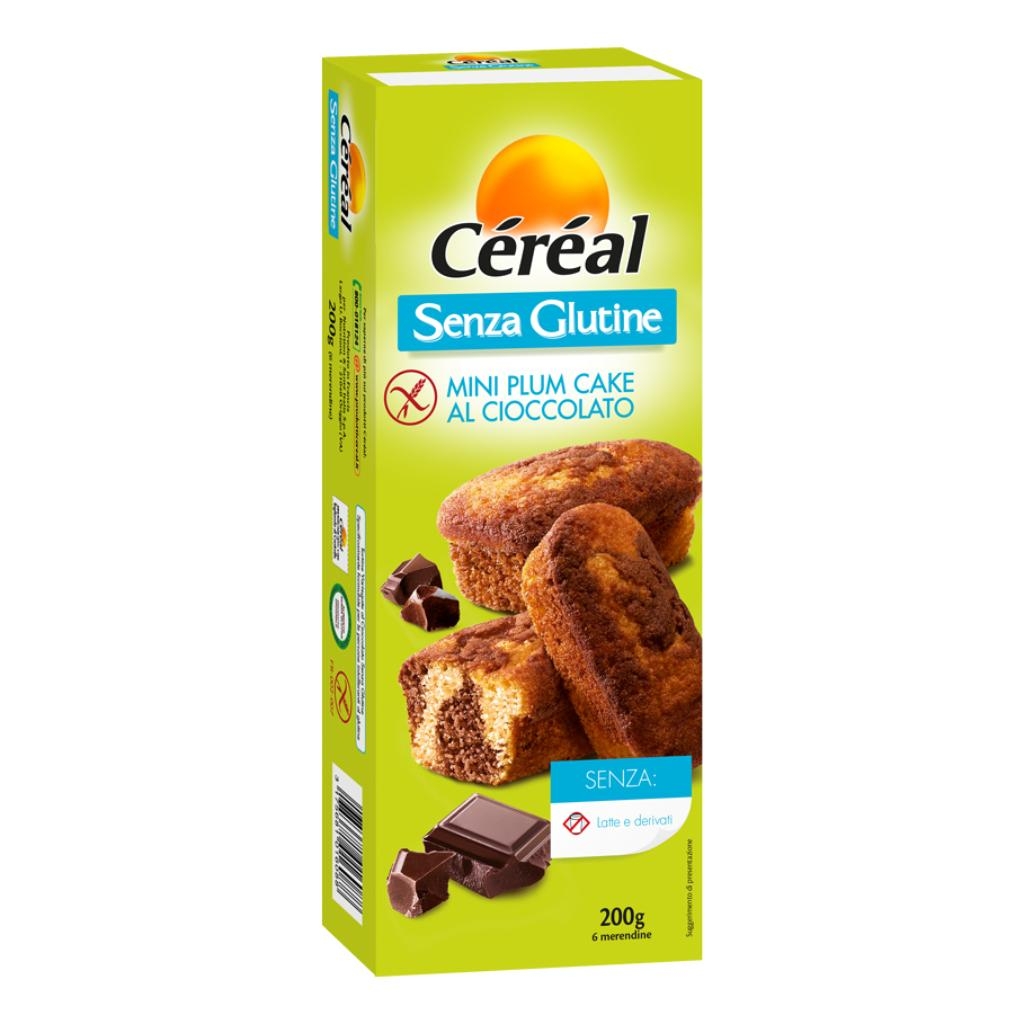 CEREAL MINIPLUMCAKE GOCCE CIOCCOLATO 200 G