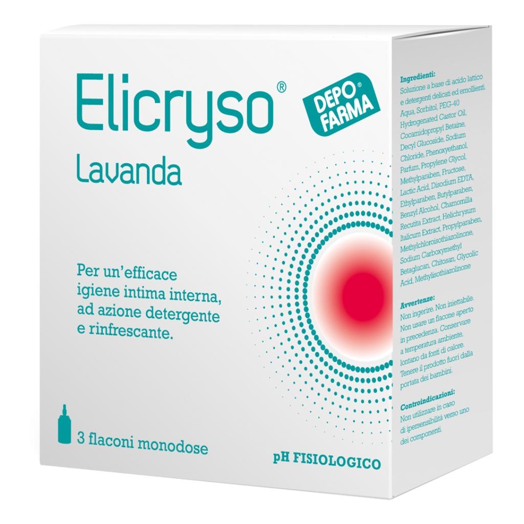 ELICRYSO LAVANDA 3 FLACONI 140 ML