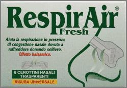 CEROTTO RESPIRAIR FRESH 8 PEZZI