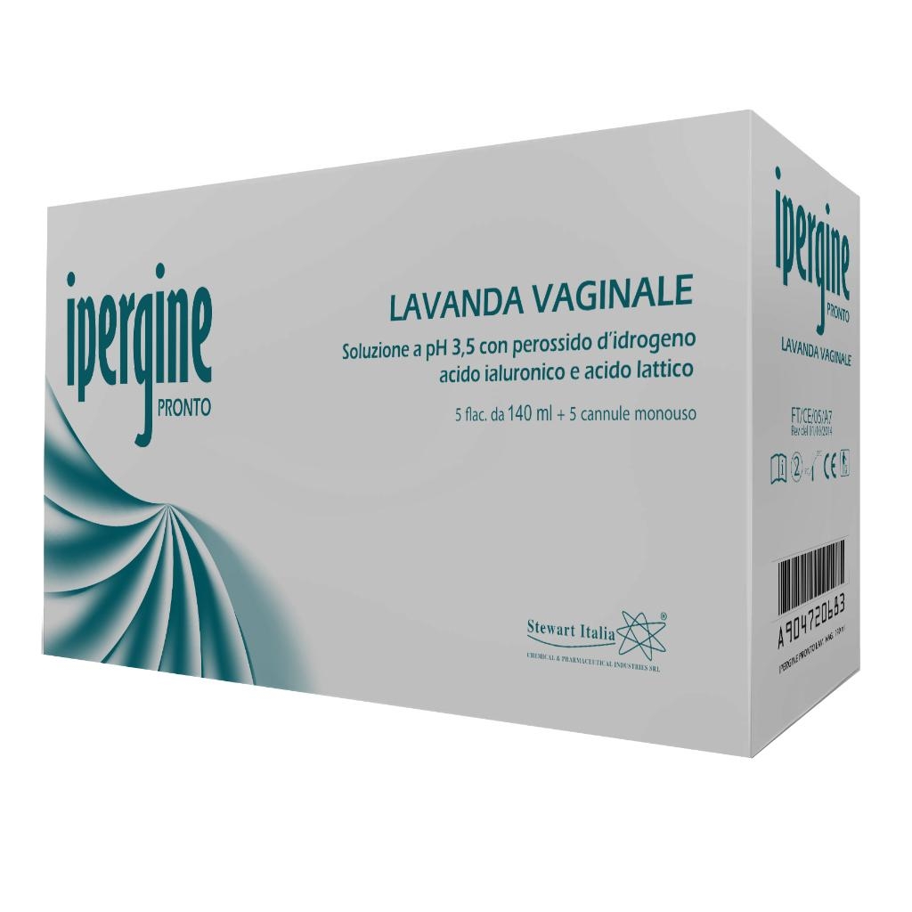 IPERGINE PRONTO LAVANDA VAGINALE 5 FLACONI 140 ML