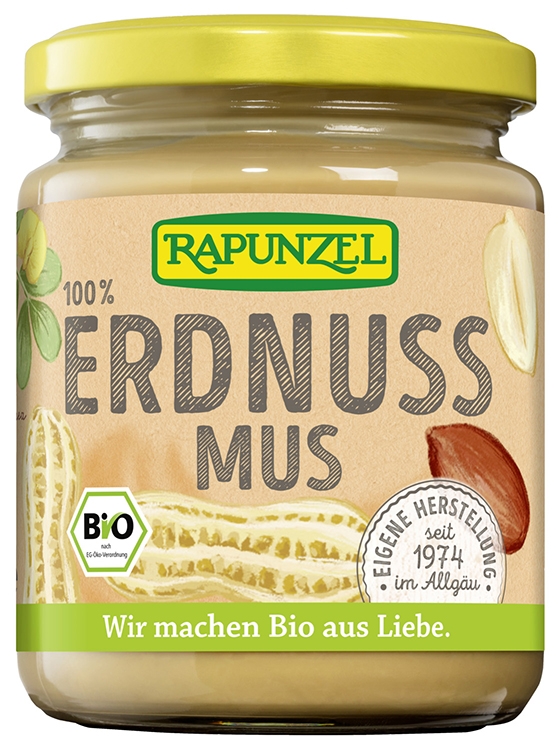RAPUNZEL CREMA ARACHIDI SENZA ZUCCHERI AGGIUNTI 250 G
