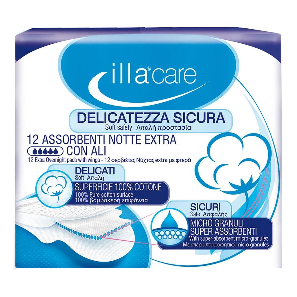 ILLA CARE ASSORBENTE NOTTE EXTRA 12 PEZZI