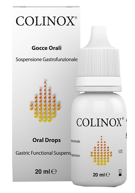 COLINOX SOSPENSIONE GASTROFUNZIONALE GOCCE OROSOLUBILI TRATTAMENTO METEORISMO AEROFAGIA COLICHE GASSOSE 20 ML