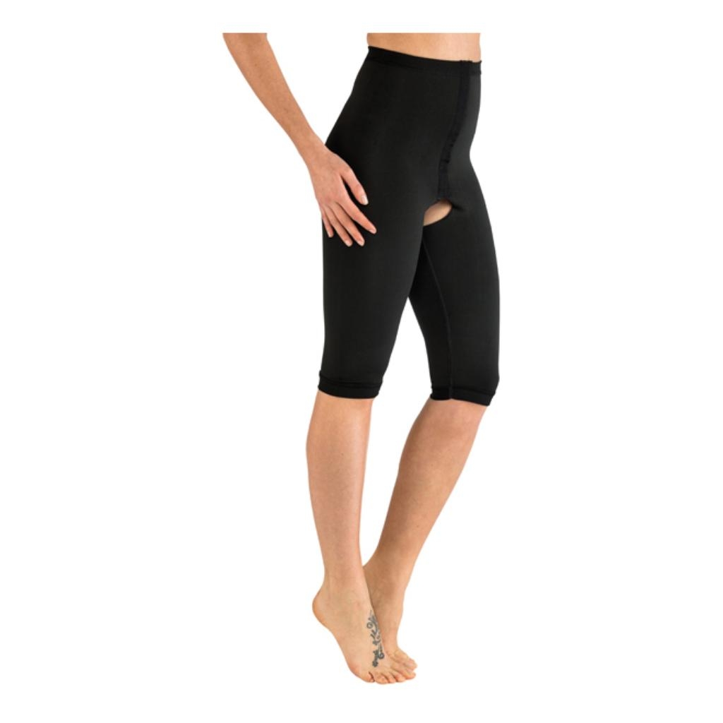 GUAINA PER LIPOSUZIONE CORTA WELLNESS 370 NERO S