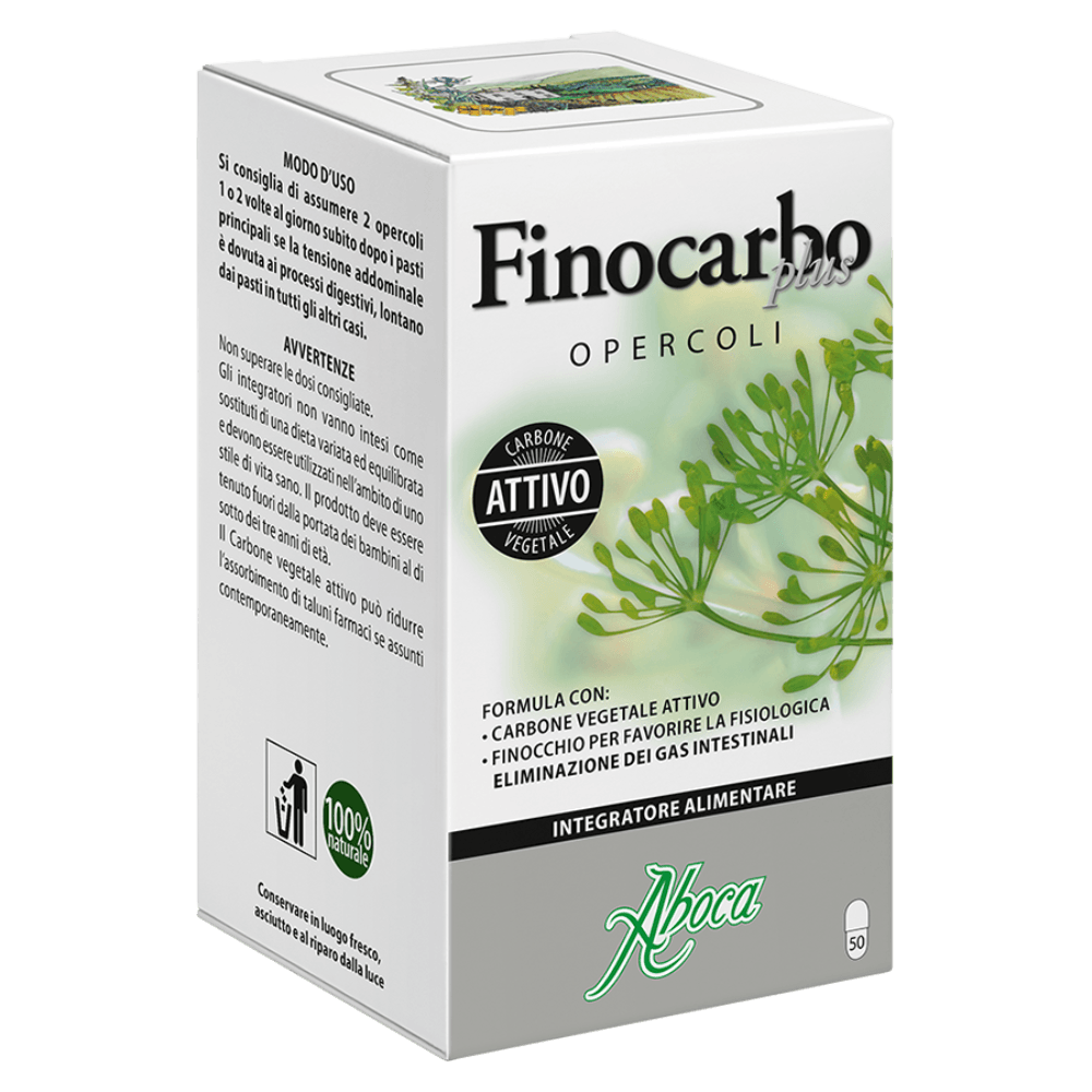 FINOCARBO PLUS 50 OPERCOLI 25G NUOVO FORMATO