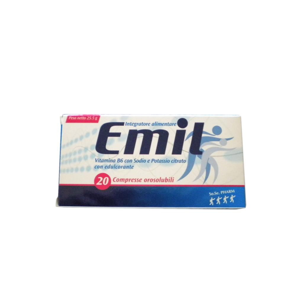EMIL 20 COMPRESSE OROSOLUBILI