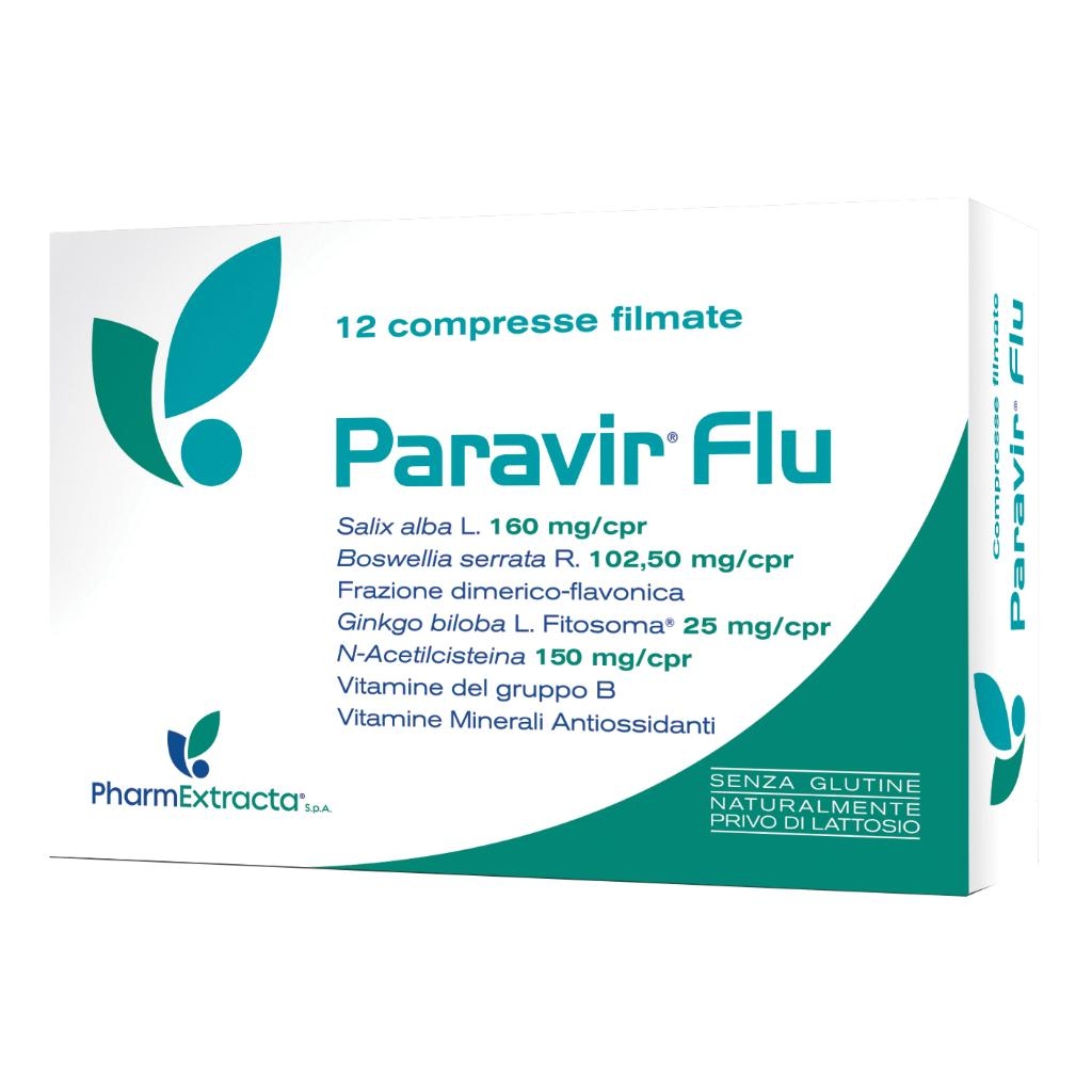 PARAVIR FLU 12 COMPRESSE FILMATE