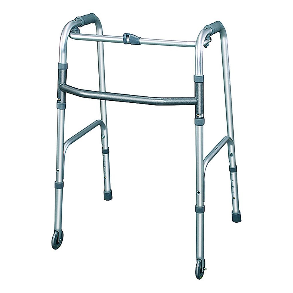 DEAMBULATORE SAFETY CON RUOTE 2 ANTERIORI