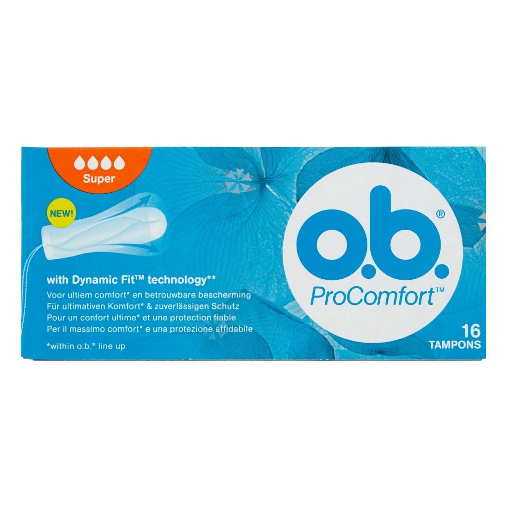 OB SUPER PRO COMFORT TAMPONI 16 PEZZI
