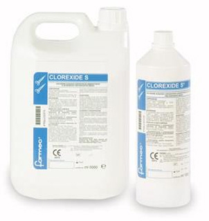 DISINFETTANTE PER FERRI CLOREXIDE S 12 FLCONI 1 LITRO