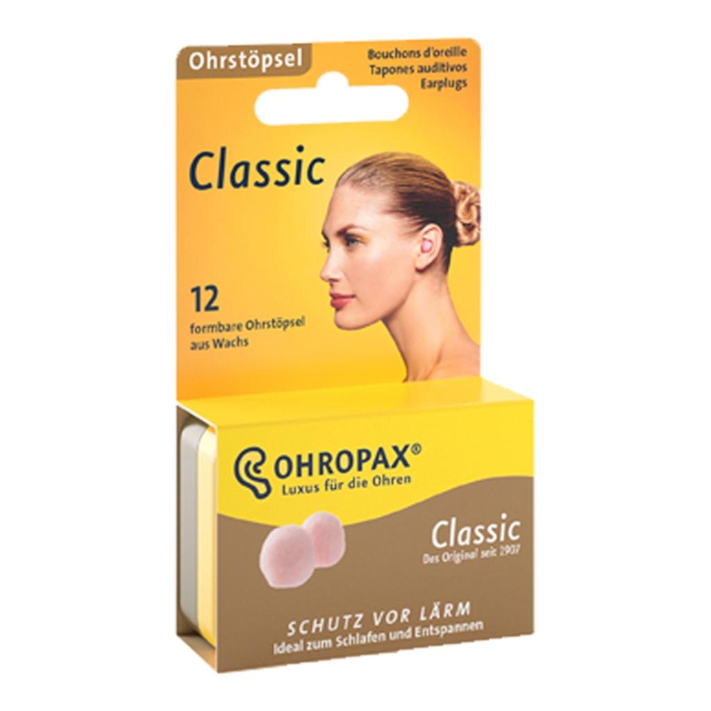 OHROPAX TAPPI AURICOLARI CERA 12 PEZZI