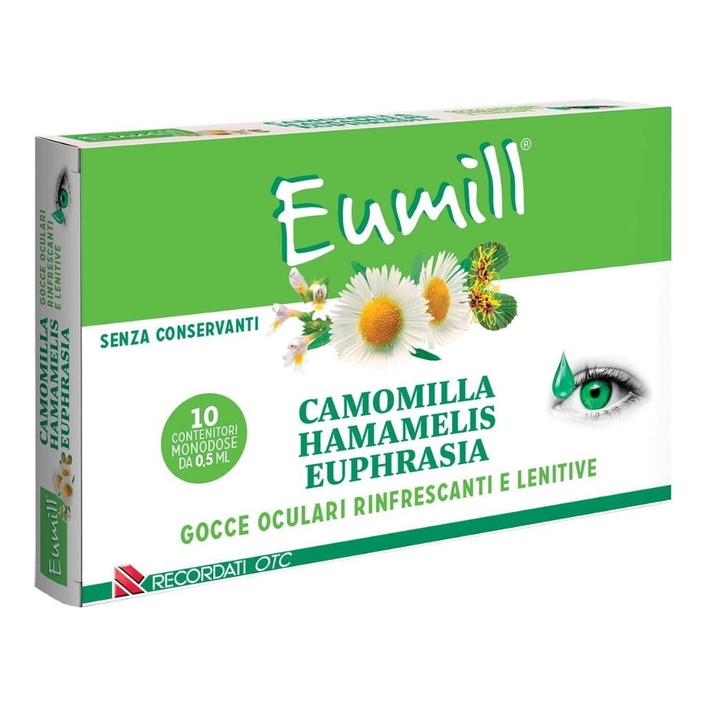 EUMILL GOCCE OCULARI 10 FLACONCINI MONODOSE 0,5 ML