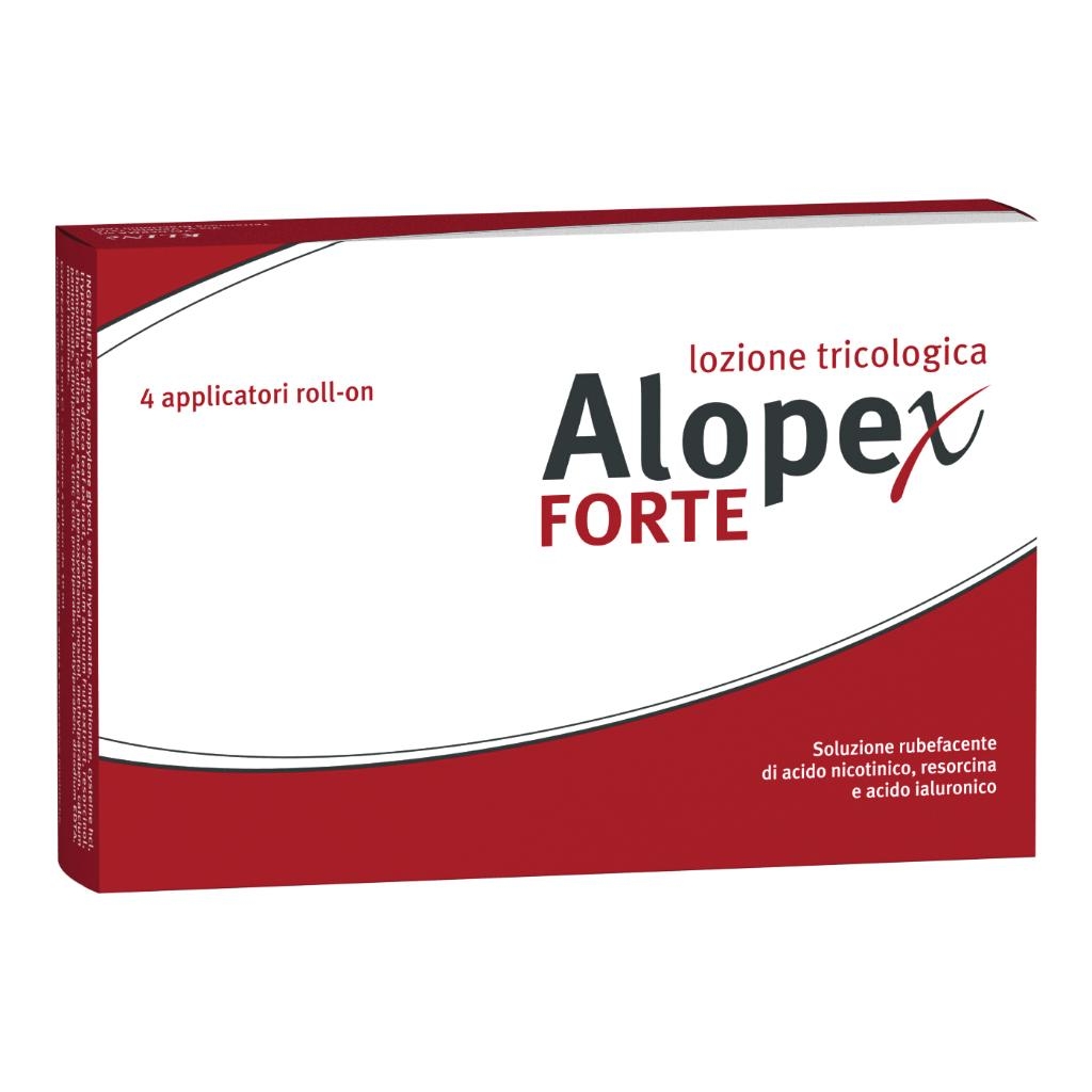 ALOPEX FORTE LOZIONE RUBEFACENTE 4 ROLL ON 40 ML